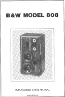 Bowers & Wilkins 808-Service-manual-ADNA